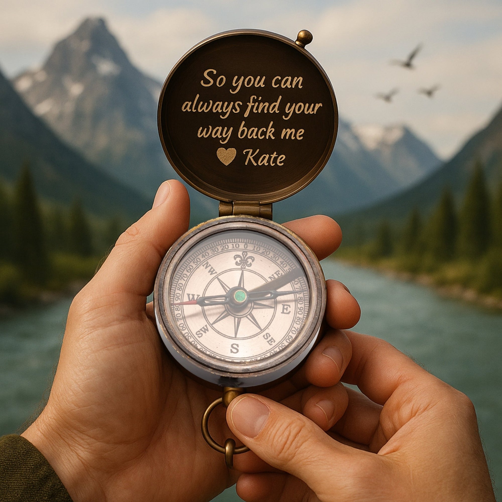 30 Meaningful Quotes for an Engraved Compass – Gift Messages for Son, Grandson, or Husband