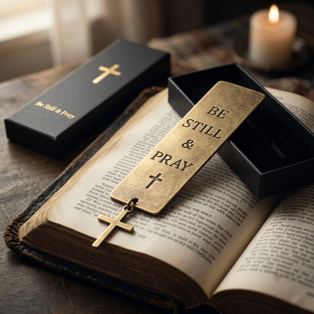 christian bookmarks complete guide solid brass cross charm bible bookmark with scripture and premium gift box