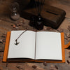 custom leather journal with lined paper