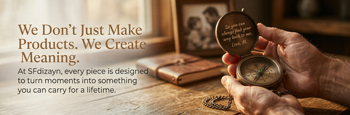 About SFdizayn, personalized engraved gifts since 2012