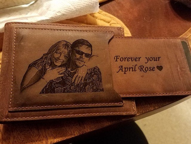 custom mens wallet