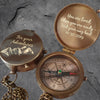 custom working compass gift for men