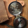 personalized working compass gift for men