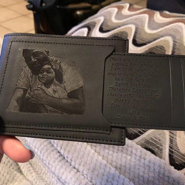 photo wallet for fathers day gift