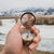 Personalized brass retirement compass with engraved message, perfect keepsake gift for men retiring from military, police, or corporate careers – handmade by SFdizayn.com

