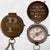 Antique working brass compass – personalized and engraved with initials or quote; celestial moon and stars design makes it a timeless gift for men on Father’s Day, Valentine’s Day, or birthday.