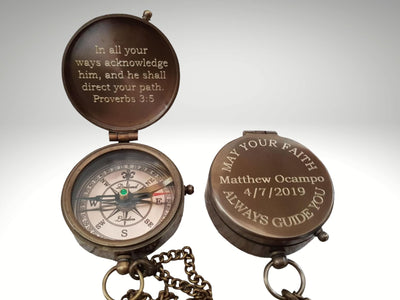 baptism compass gift