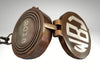 custom monogrammed brass compass