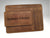 Custom engraved brown leather money clip for men – personalized with photo, name, or initials – SFDizayn